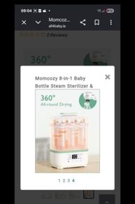 sterilizer & dryer momcozy