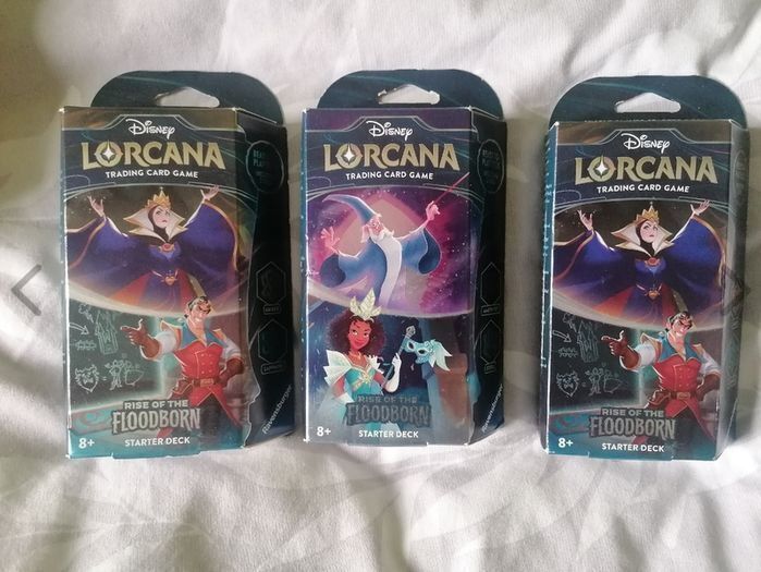 Disney Lorcana Rise of the Floodborn Starter Decks