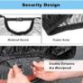 Bike Cover, Bike Covers for Outside Storage, 210T Outdoor Waterproof Bicycle Cover with Lock Holes, Anti Rain UV Bike Covers with Storage Bag for Mountain Bike, Road Bike Image 6