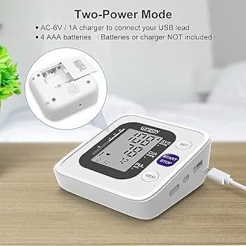 NEW SALE | Blood Pressure Monitor Upper Arm Digital BP Monitor with Large Cuff Fully Automatic Irregular Heartbeat & Pulse Rate Monitoring Meter,Adjustable Cuff 22-40cm, 2X120 Memory