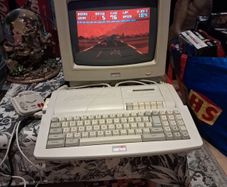 amstrad cpc 464 plus with monitor
