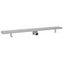 Linear Shower Drain 2 pcs Wave 1030x140 mm Stainless Steel Image 5