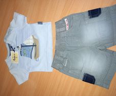 Baby t shirt and short set, Brand new, age 0-3 months