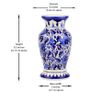 Handmade and Hand Painted Ceramic Flower Vase | Warehouse Clearance | Massive Discount | Bargain price Image 4
