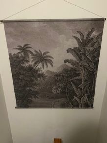 Large jungle wall hanging