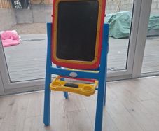 Reversable art easel