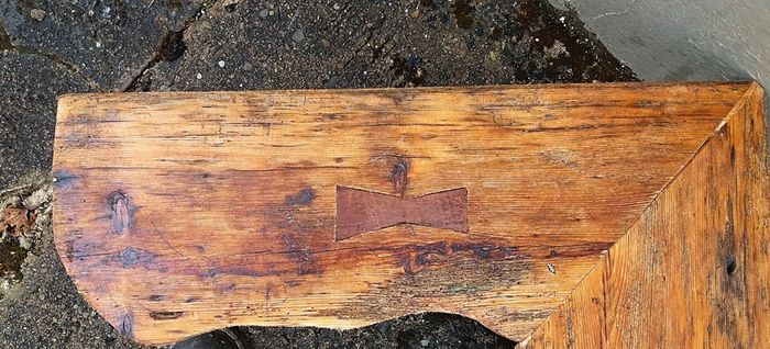 Rustic Driftwood Floating Corner Shelf