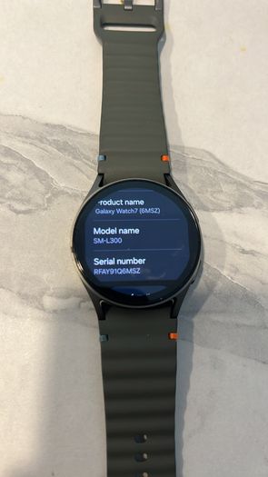 Samsung Galaxy Watch7 40mm Bluetooth SM-L300 + Charger