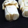 Antique Chinese Hand Carved Scholar Figures Signed Pair Image 5