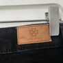 New Encuentro Denim Stretch Dark Black Shorts - Size 10/12 / EU38 Image 2