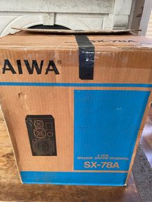 Aiwa SX-78A Large Vintage Speakers
