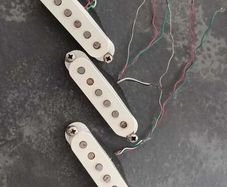 DiMarzio Malmsteen Era Trio - Matched Strat pickup set.