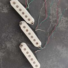 DiMarzio Malmsteen Era Trio - Matched Strat pickup set.