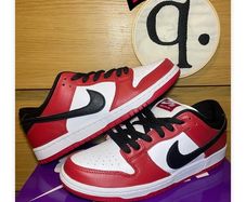 2024 Nike Sb Dunk Low Pro Varsity Red White UK10