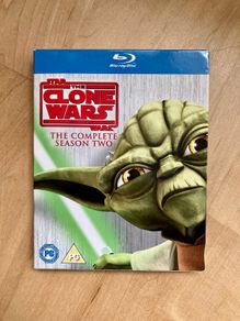 Star Wars: The Clone Wars, Season Two blu ray set