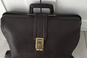 Vintage leather business/ briefcase bag.