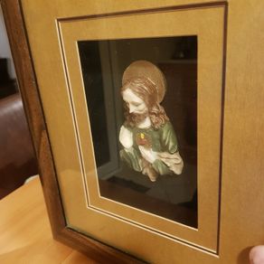 Religious Icon Franed Picture Of Our Lord