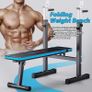 Adjustable Weight Bench with Dip Station Folding Heavy Duty Weight Lifting Bench Home Training Gym Multiuse Workout Bench Image 10