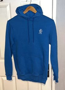 Blue Gym King Hoody size small