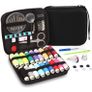 Sewing Kit, Mini Sewing Kits 87PCS Thread and Needles Set for Adults, DIY,Home, Travel & Emergency with Compact Small Purple Zipper Case (FREE POSTAGE) Image 2