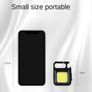 Mini LED Flashlight Work Light Portable Pocket Flashlight Keychains USB Rechargeable For Outdoor Camping Small Light Corkscrew Image 2