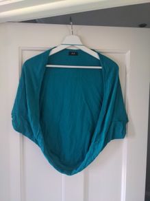Ladies over the shoulder cardigan