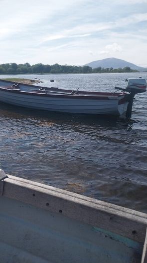 18ft lake boat 4hp mariner engine
