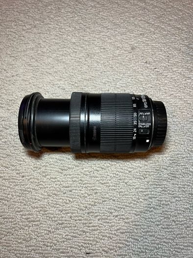 Canon 100D DSLR Camera and Canon EF-S 18-135mm IS Lens