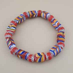 Vintage Venetian Style trade Glass Beads Bracelet