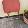 vintage foldable stool Image 2