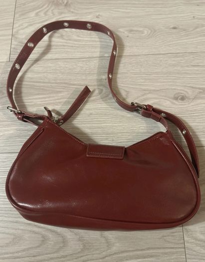 Red handbag