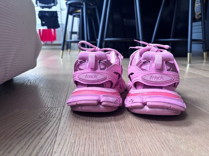 Pink Balenciaga Tracks