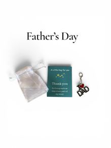 Father's Day Card and Key ring keepsake