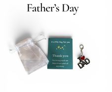 Father's Day Card and Key ring keepsake