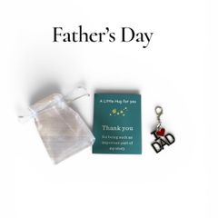 Father's Day Card and Key ring keepsake