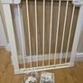 Noma Flat Step Pressure Fit Stair Gate White Image 2