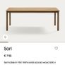 Garden table - Kave home, solid acacia wood Image 5