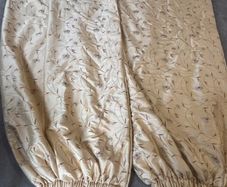silk curtains