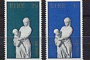 1971 Ireland Christmas Commemorative Stamp Mint Never Hinged (MNH)