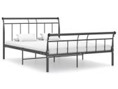 Bed Frame Black Metal 140x200 cm