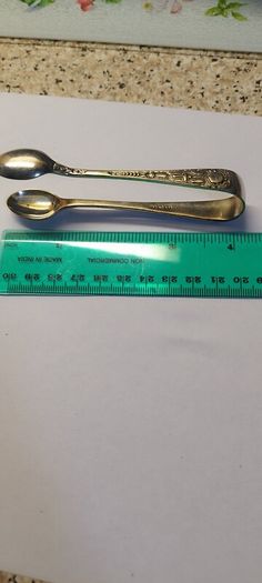 Silver tongs