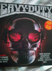 HEAVY - DUTY vinyl LP ... Various compilation  Irish pressing