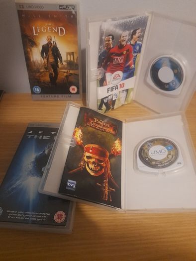 Psp games and movies