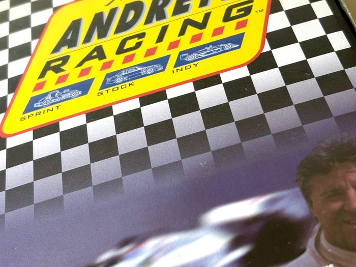 Mario Andretti Racing for Sega Mega Drive - Boxed and Minty