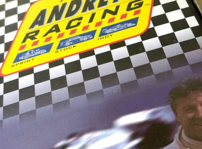 Mario Andretti Racing for Sega Mega Drive - Boxed and Minty