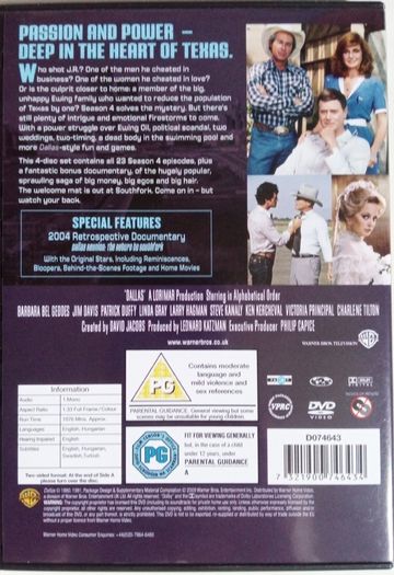 Dallas (1980-1981) Season 04 [TV DVD Boxset]