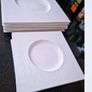 Square plates (Casa Couture) fine dining china plates . Image 2