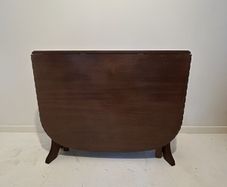 Vintage Mahogany Drop Leaf Dining Table