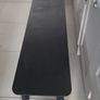 ez living black bench like new Image 3