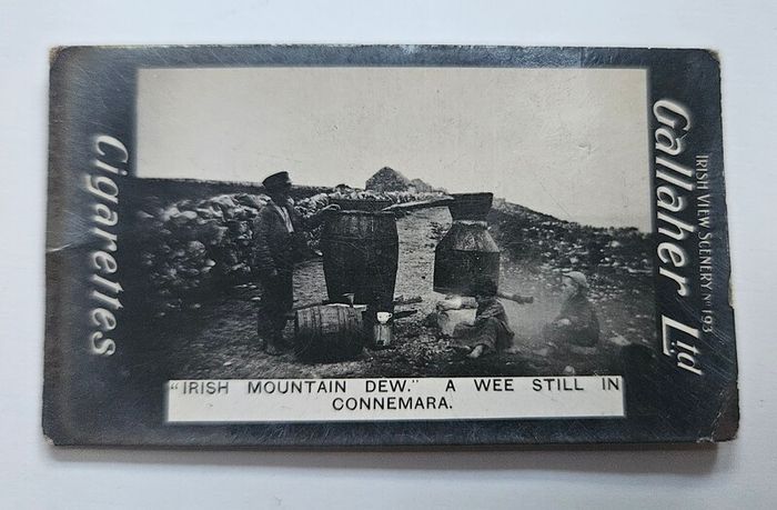Vintage Gallaher Cigarette Cards Irish View Scenery - Galway and Mayo Views